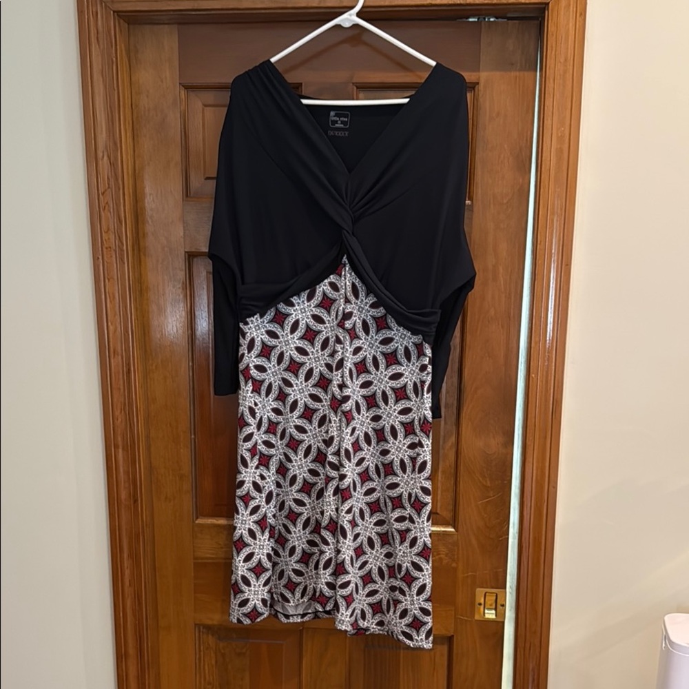 Title nine Cream V-neck Dolman Sleeve Sundress